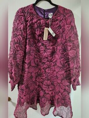 Hilary MacMillan Floral Mini Dress